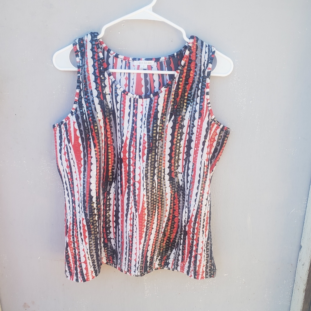 Erin London Sleeveless Circle Top
